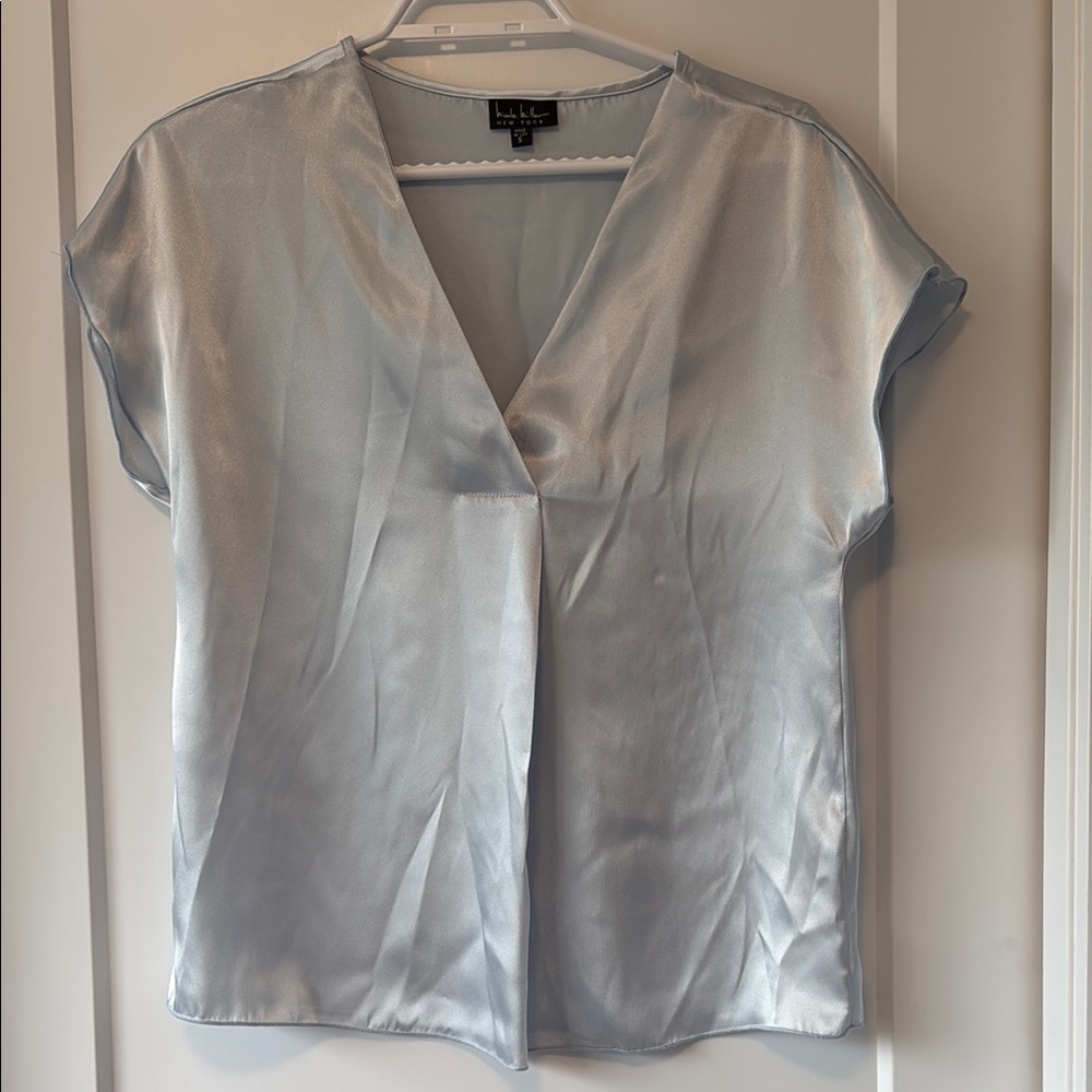 Nicole Miller Satiny Top